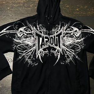 Size xl tap out authentic zip up only worn once